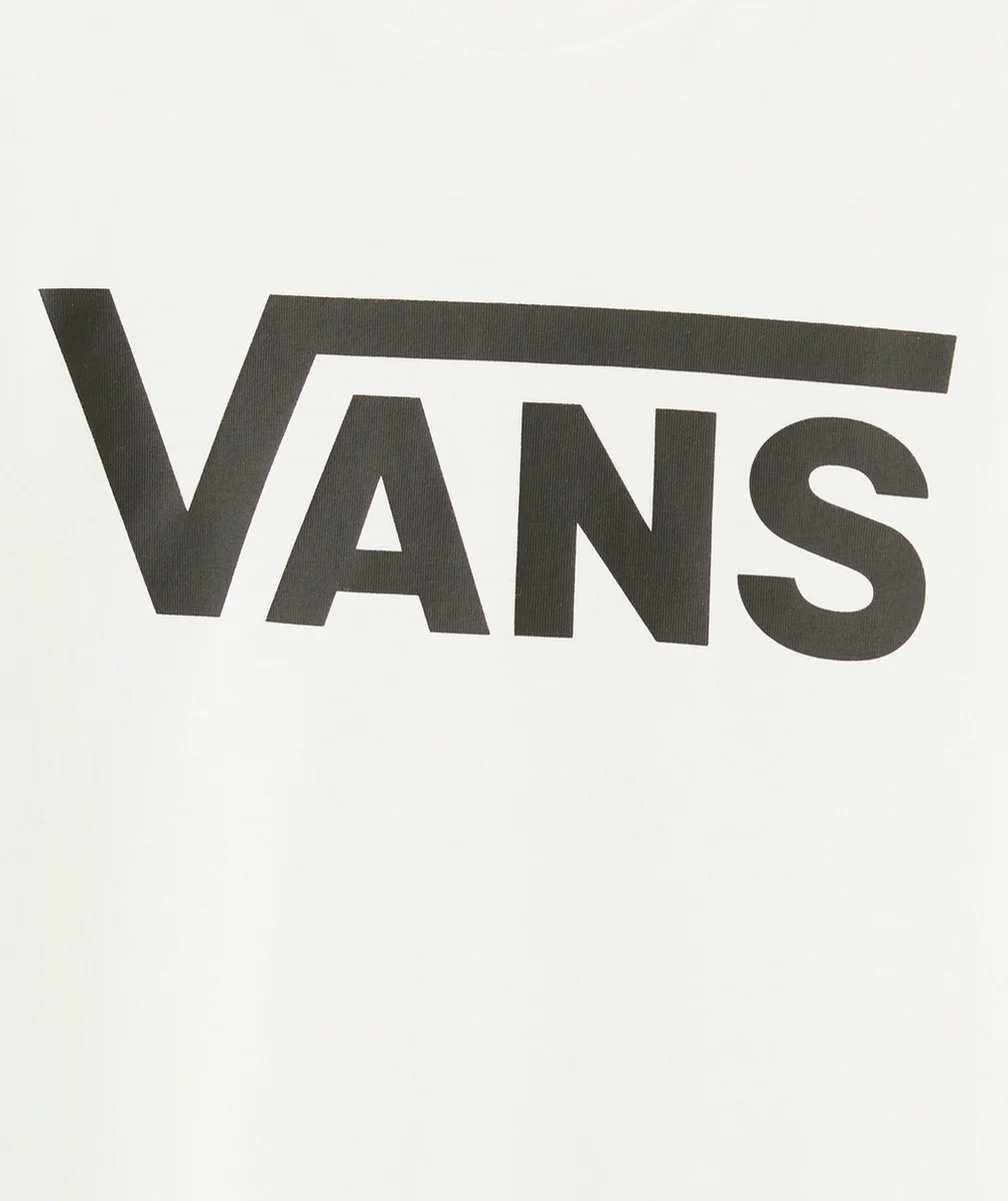 VANST-SHIRT EN COTON BLANC CLASSIC AVEC LOGO NOIR