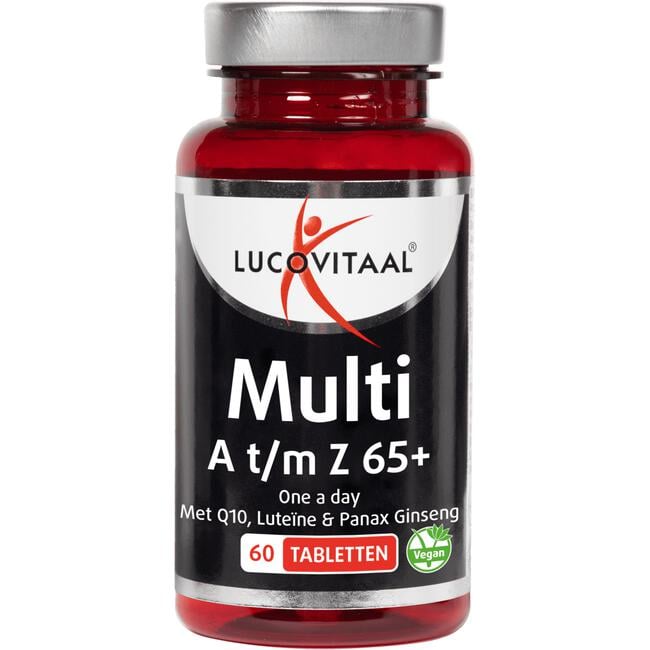 Lucovitaal Multi A t/m Z 65+ 60 stuks