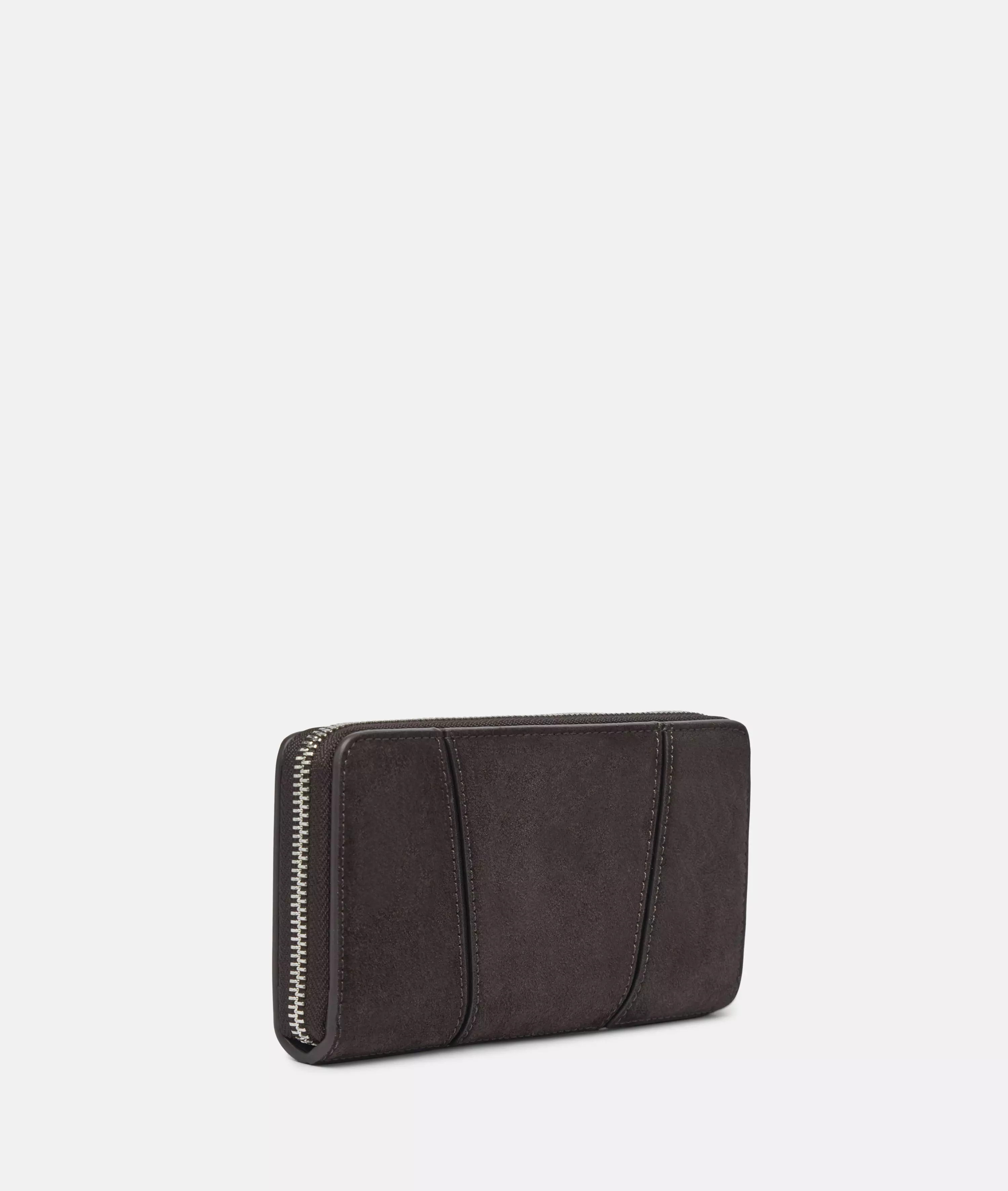 Wallet Large wallet in suede look