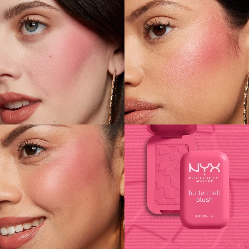 NYX Prof. Makeup Buttermelt Blush 5 gr. - 08 Getting Butta