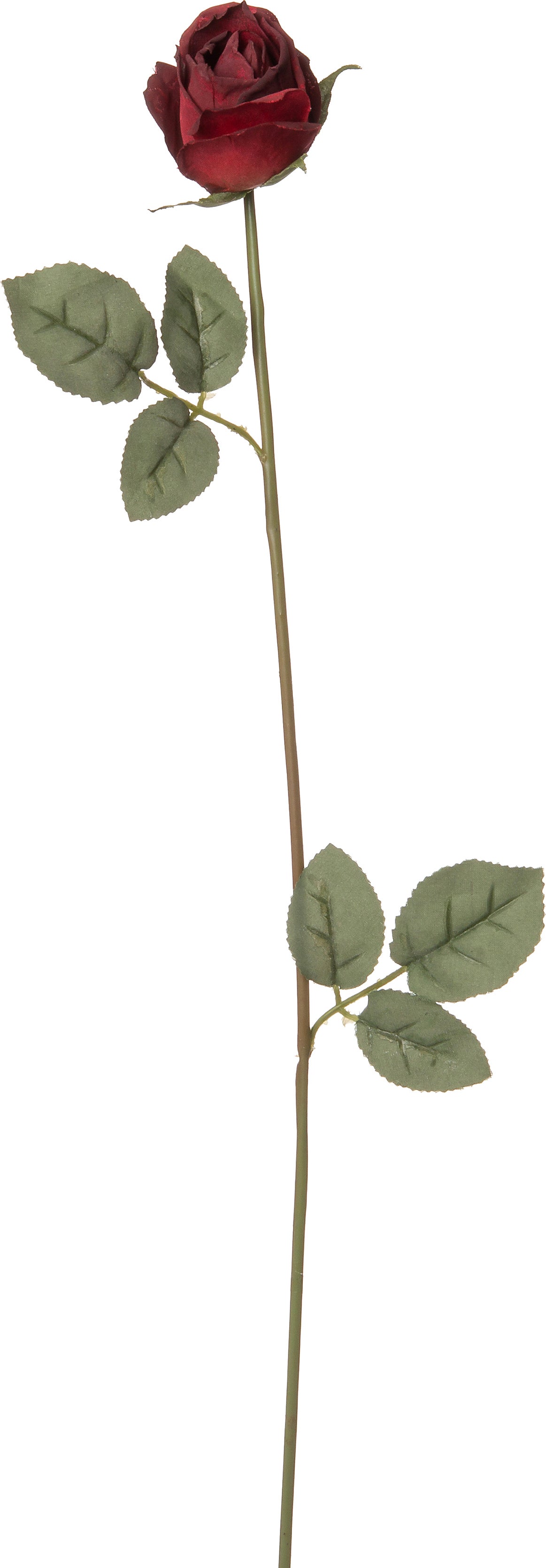 Intratuin kunstbloem Roos 81 cm rood