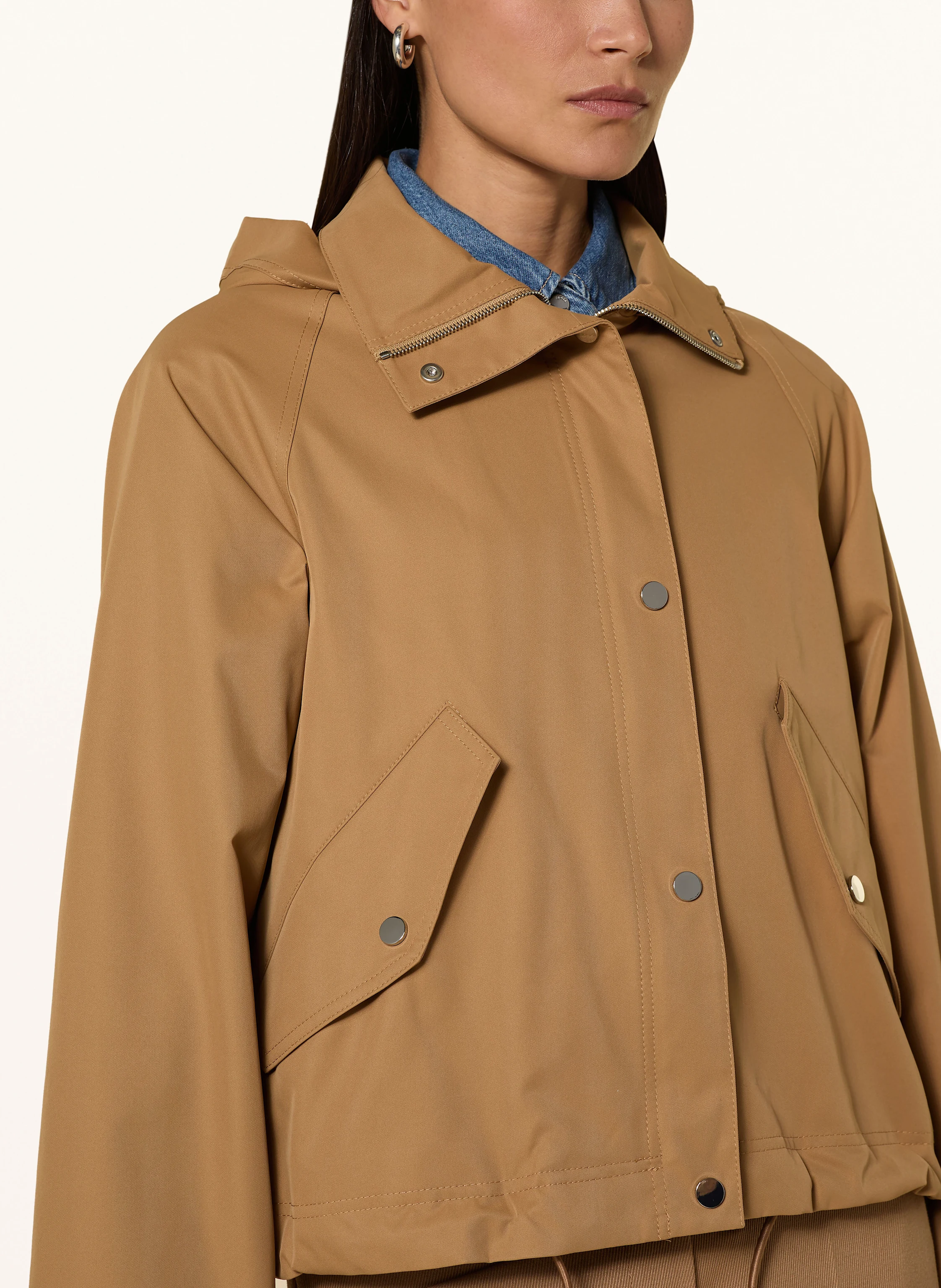 BOSS Cropped-Jacke CARBORA