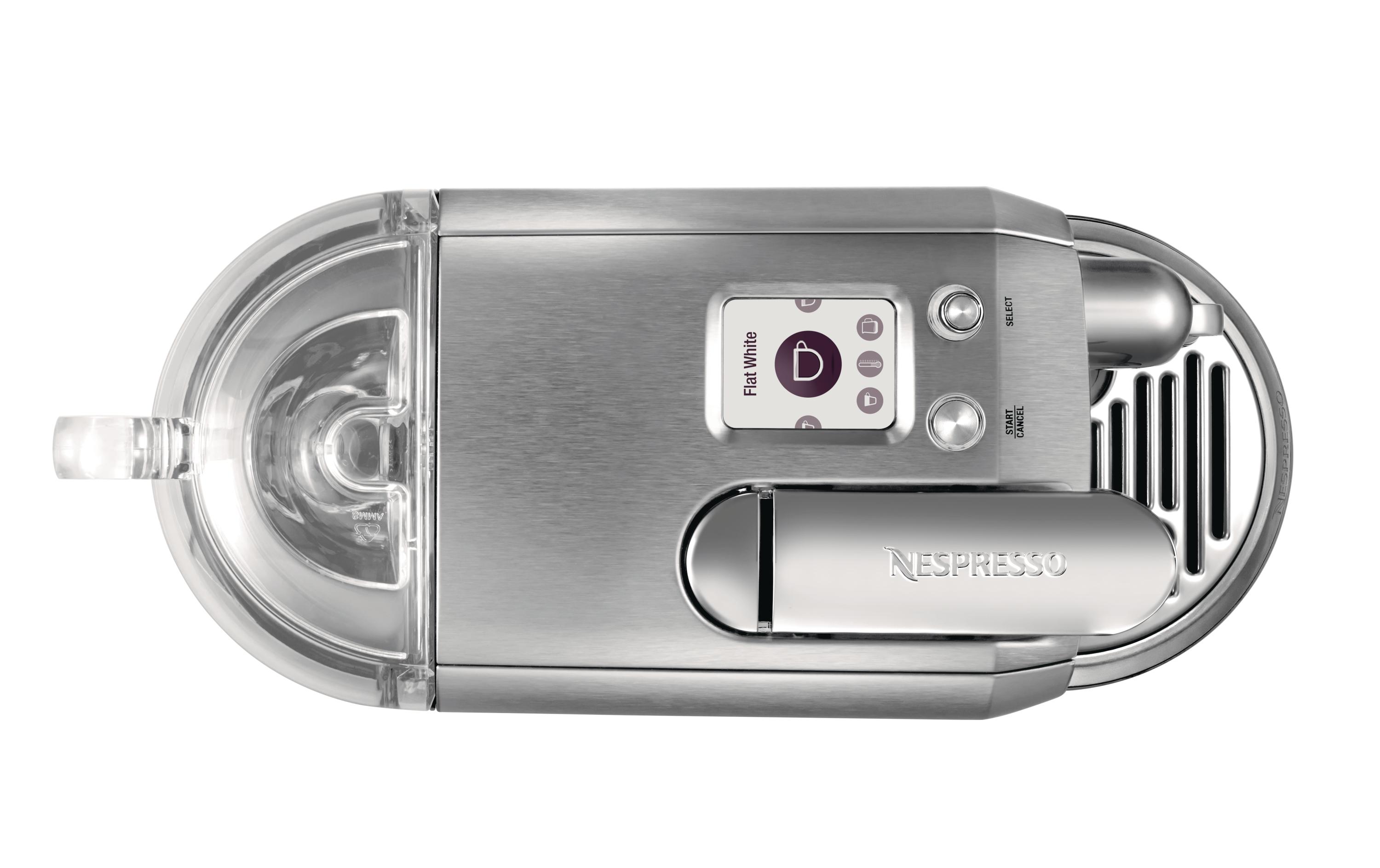 Kaffeemaschine Nespresso Creatista Plus SNE800BSS Silber<br>Kapselmaschine der Original Line für Kaffeespezialitäten in Barista-Qualität