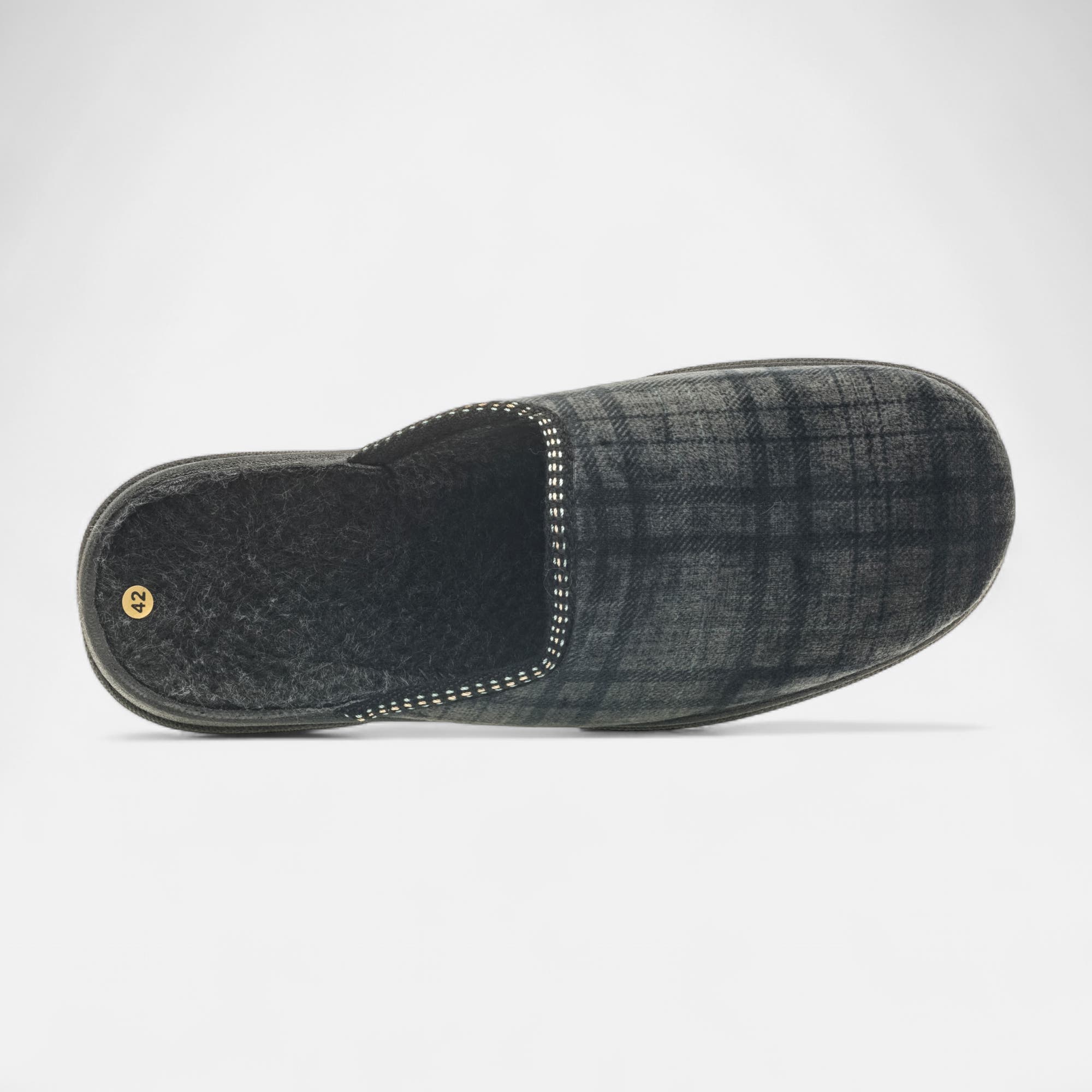 Pantoufles mules Homme gris
