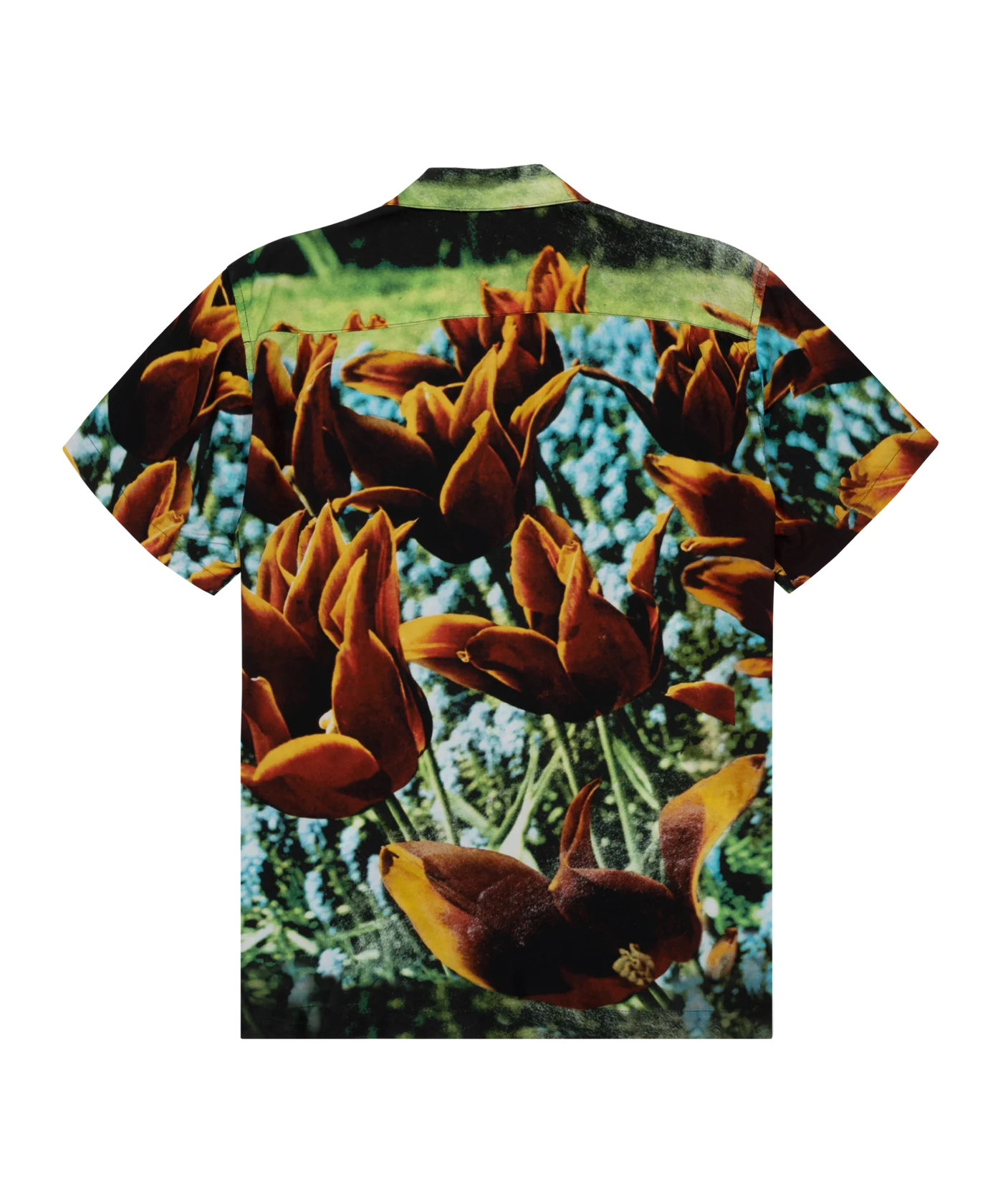 Obey Bloom Woven Hemd Orange
