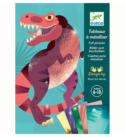 Djeco Kreasæt - Folienbilder - Jurassic