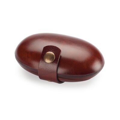 Geldbörse Rindleder oval