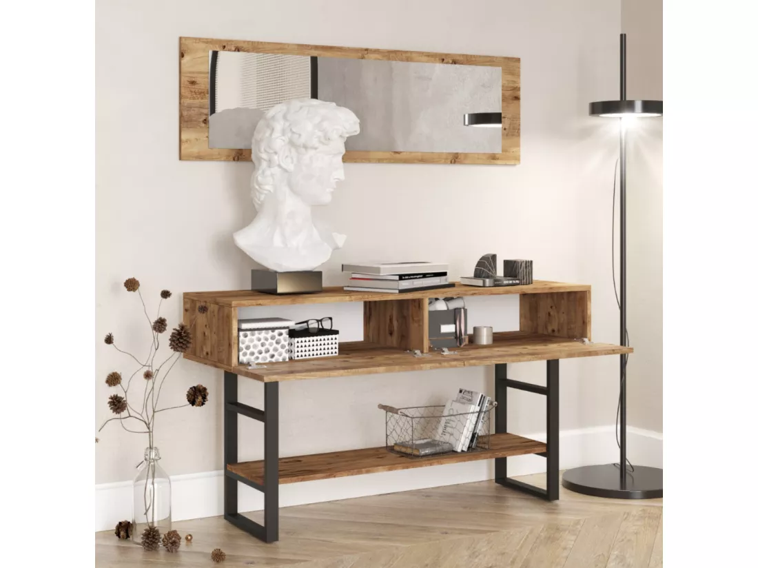 Console style industriel TARA