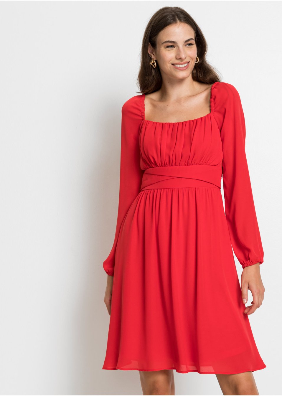 Robe à manches ballon