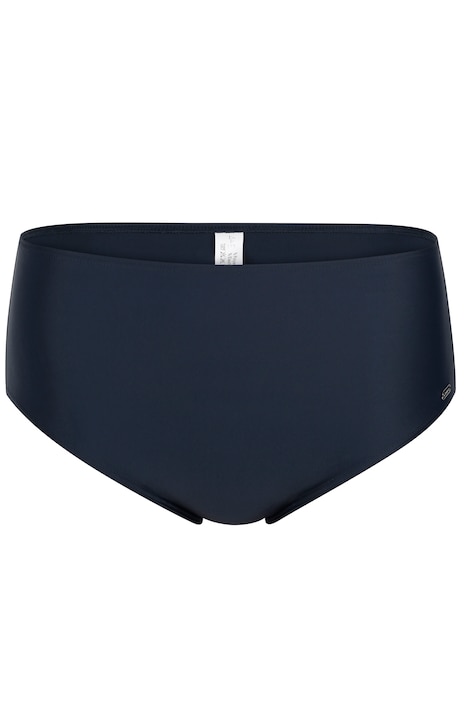 Tankini, Zweiteiler, uni Büste, gemustertes Unterteil, Zipfelsaum