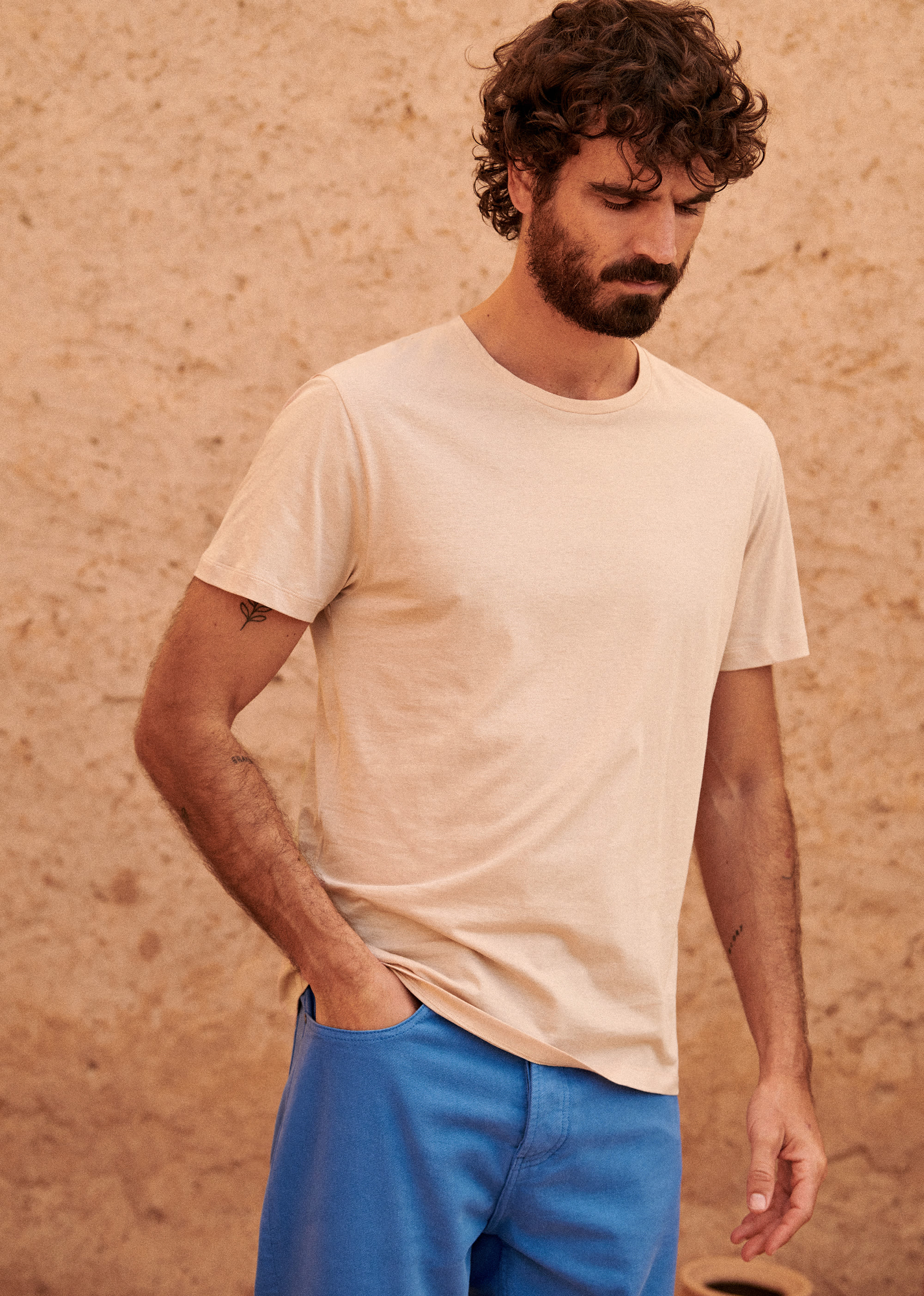 T-shirt Pace - Rose Pale - POUR LUI 5906568
