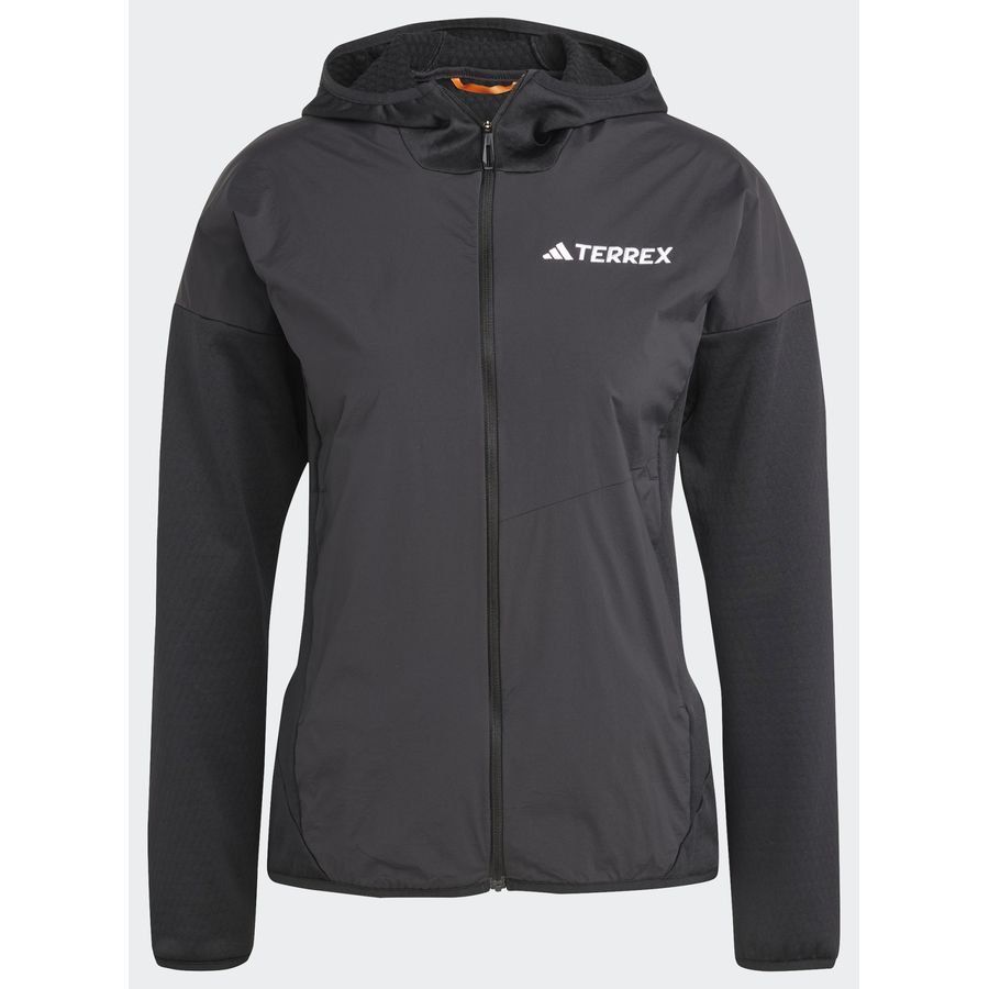 Adidas Terrex Xperior Climawarm  Wind Light Fleece Hooded Jacket