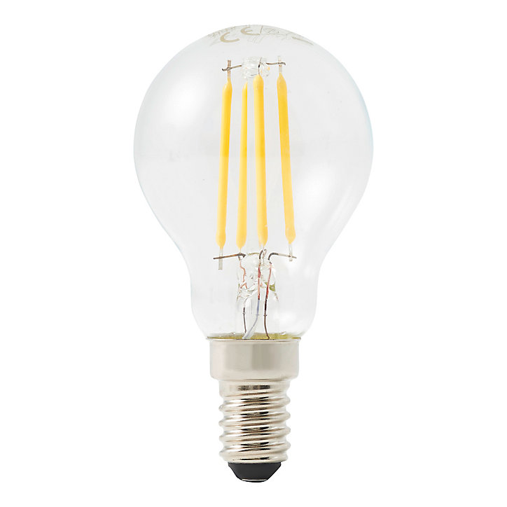 Ampoule LED Diall mini globe E14 4,5W=40W blanc chaud