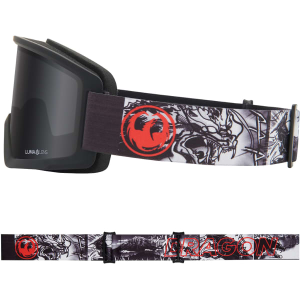 Masque de ski DRAGON DX3 L OTG MANGA/LLDARKSMOKE