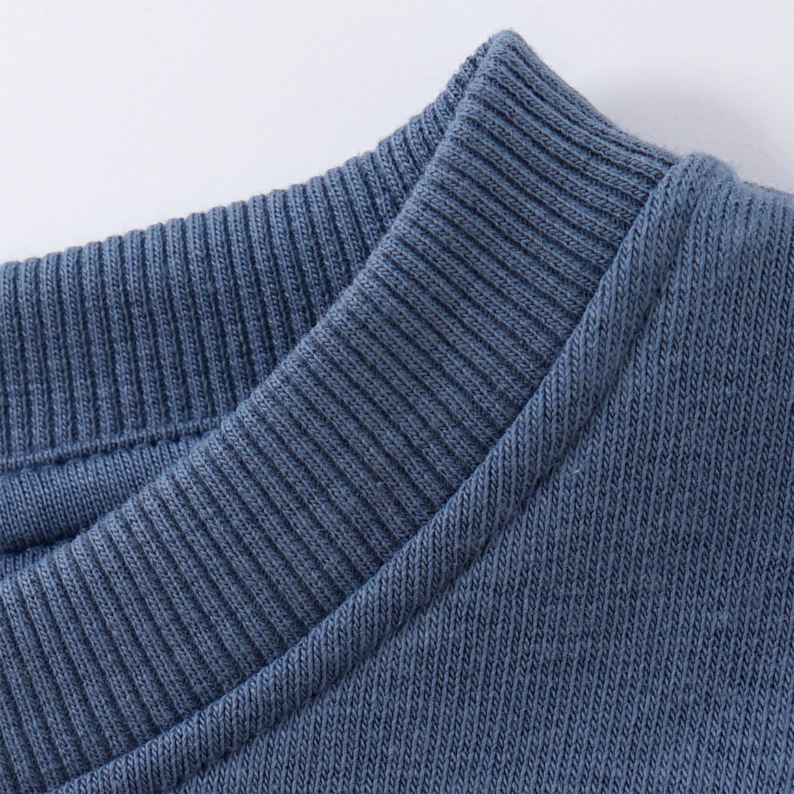 Famy Kinder Sweatshirt mit Schriftzug blau