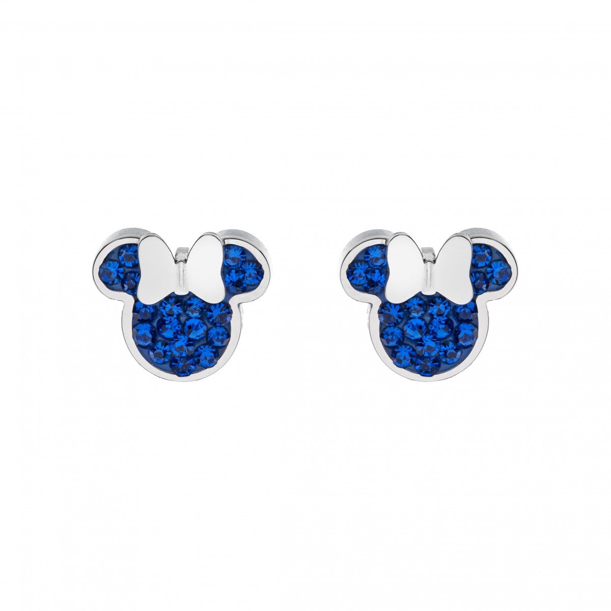 Boucles d'oreilles Disney ornées de Cristaux scintillants - Minnie