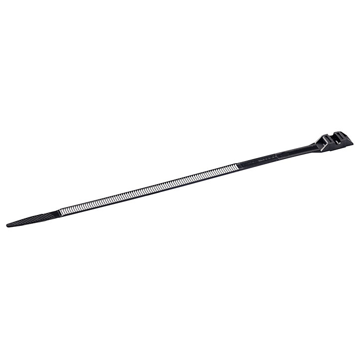Collier de serrage en nylon 9 x 194 mm Schneider Electric noir, lot de 100