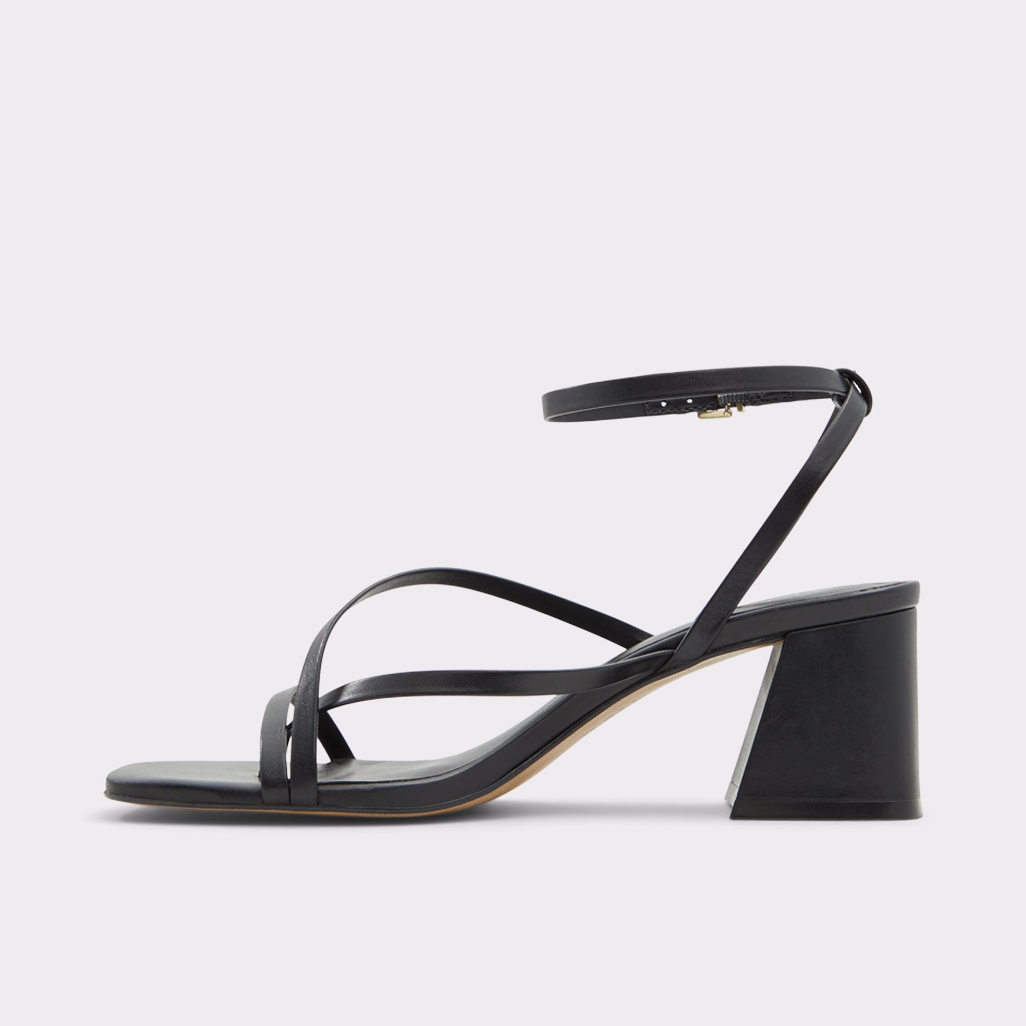 Adrauder Black Women Strappy Sandals