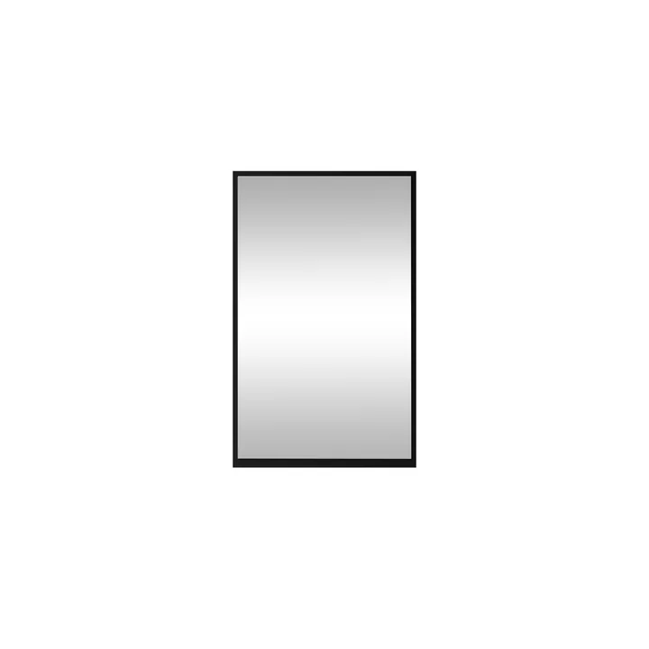 Nichba Design - Wandspiegel small, 75 x 50 cm, schwarz