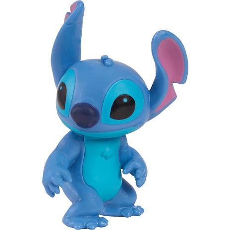 Disney Stitch figur 5 cm med tilbehør - flere varianter - assorteret