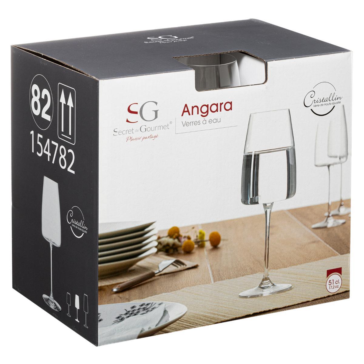 VERRE EAU CRISTALLIN X1 ANGARA 51CL