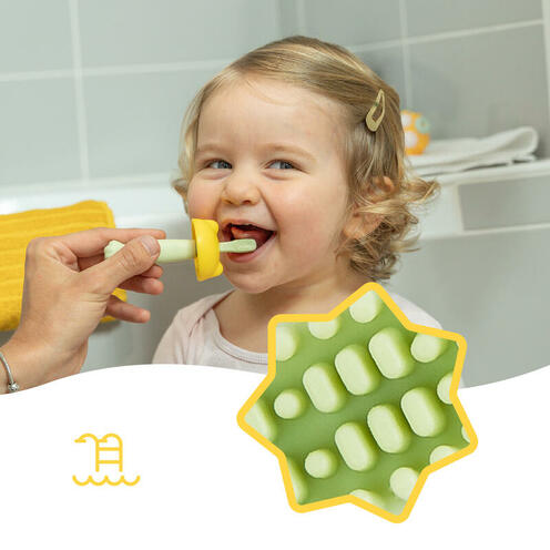 Brosse à dents évolutive en silicone - BADABULLE