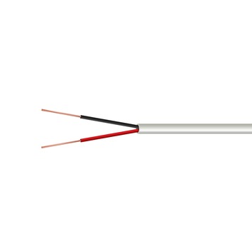 Handson Signaalkabel 2 x 0,8mm² Wit 10 Meter