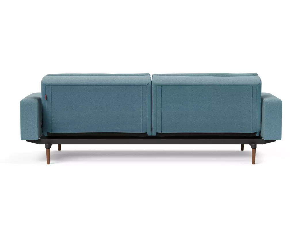 Schlafsofa mit Armlehnen Dublexo Styletto dunkel