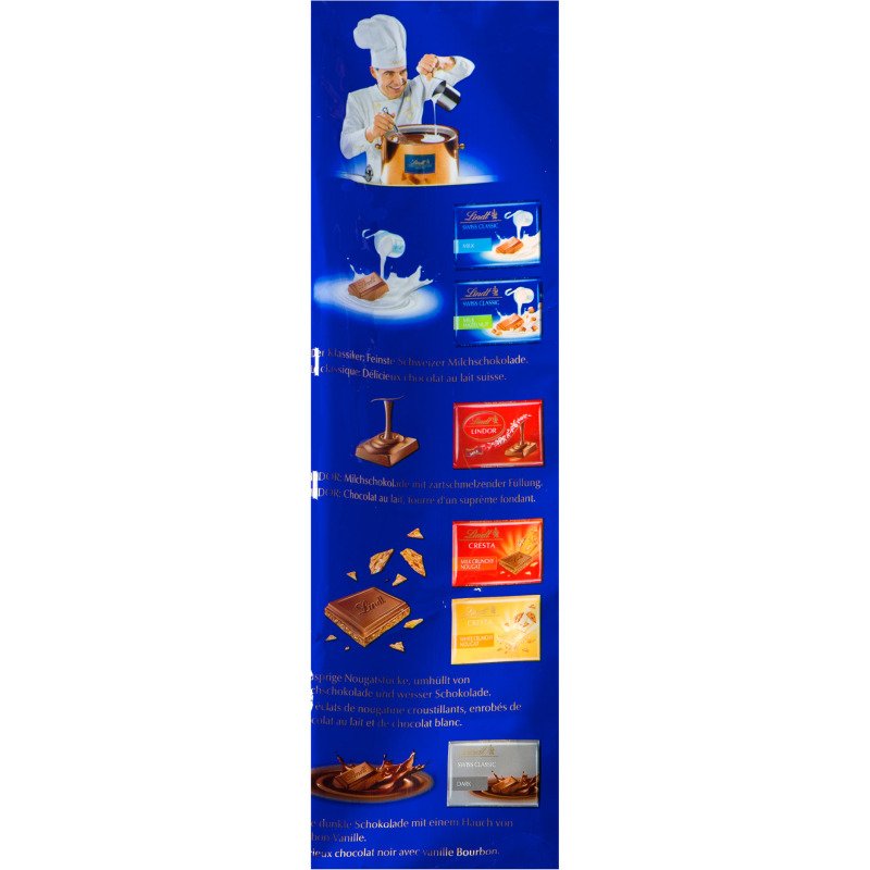 Napolitains Swiss Premium Chocolate Lindt - Sachet de 1 kg - 154 pièces