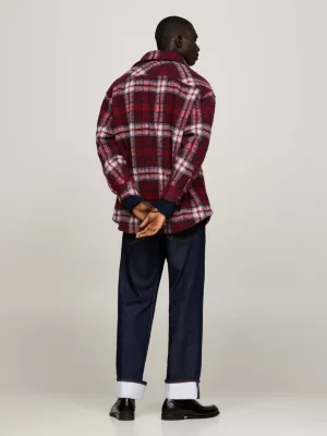 Camisa xadrez clássica Crest para ambos os sexos