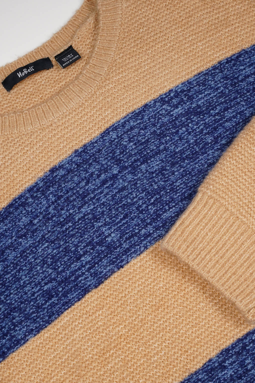 NoBell’ gebreide trui blauw
