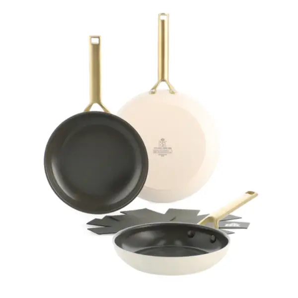 BK Sublime Keramische Pannenset Crème 4-delig