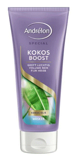 Andrelon Haarmasker Kokos Boost 180ml