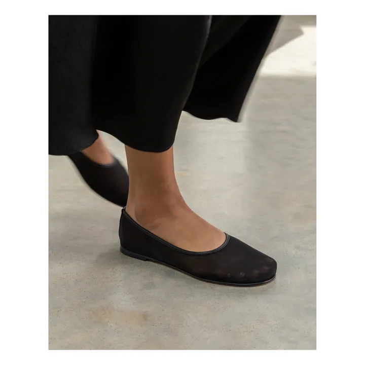 Dear Frances Ballerines Balla Mesh | Noir
