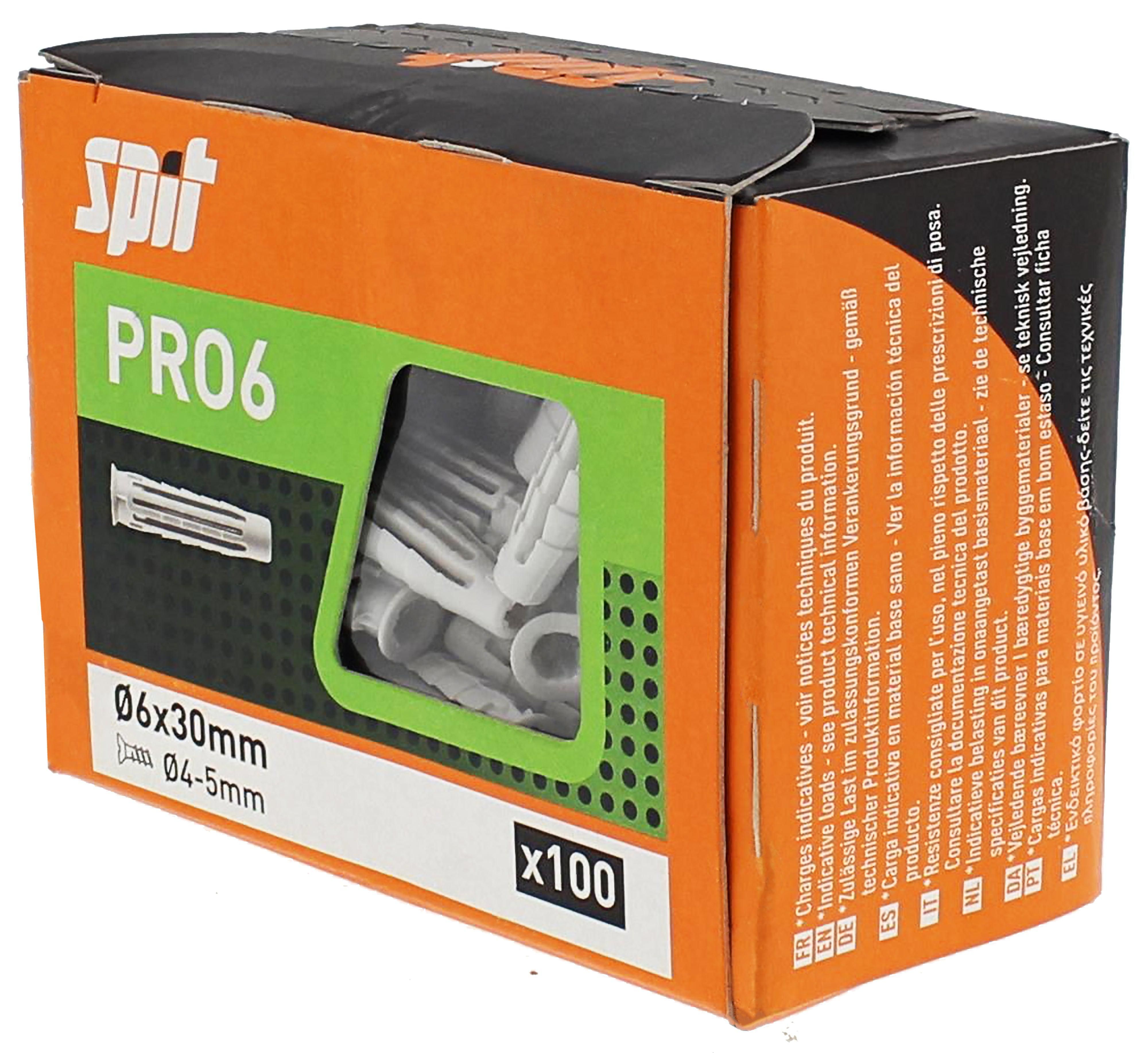 Spit Pro6 universele Plug 6x30 - 565643