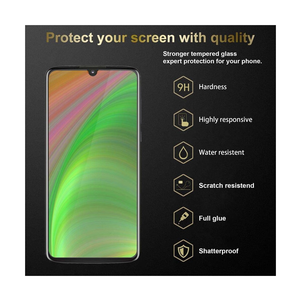 Motorola MOTO Z4 Skjermbeskytter Skärmskydd