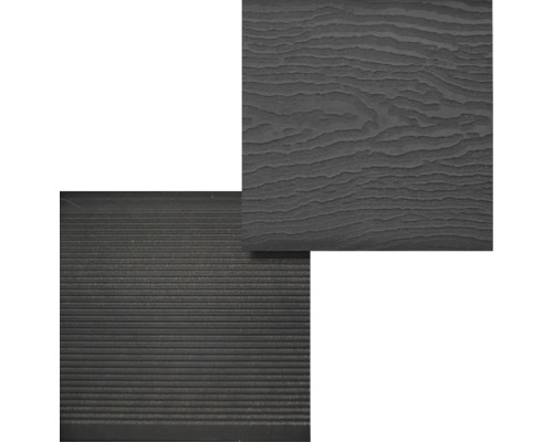 Konsta WPC terrasplank Masivo massief profiel mat 20x145 mm (per meter vanaf 1,00 m tot max. 6,00 m) grijsbruin