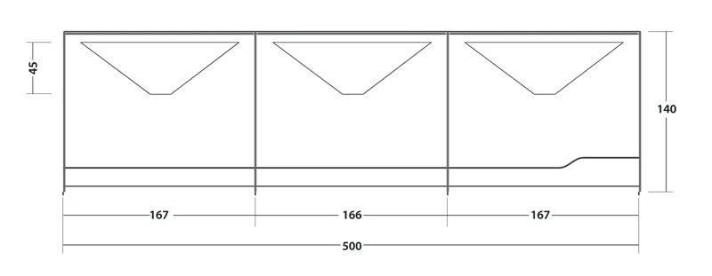 Outwell Windschutz Wisconsin 5 Meter