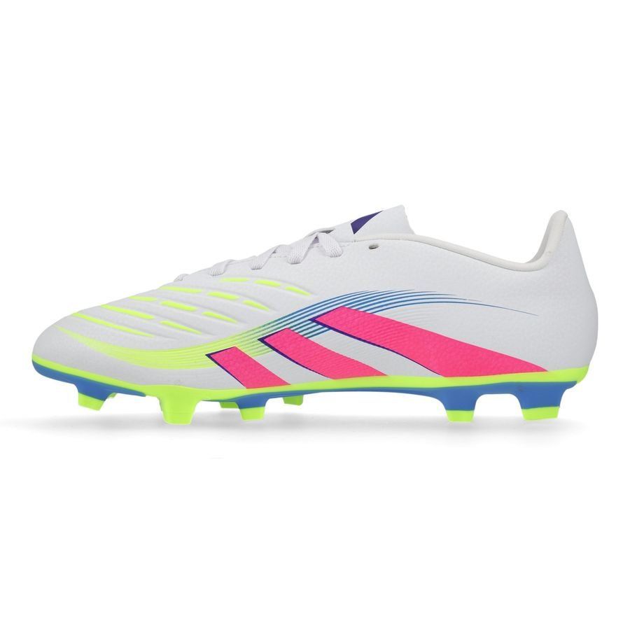 adidas Predator Club FxG Celestial Victory - Blanc/Lucid Pink/Lucid Lemon