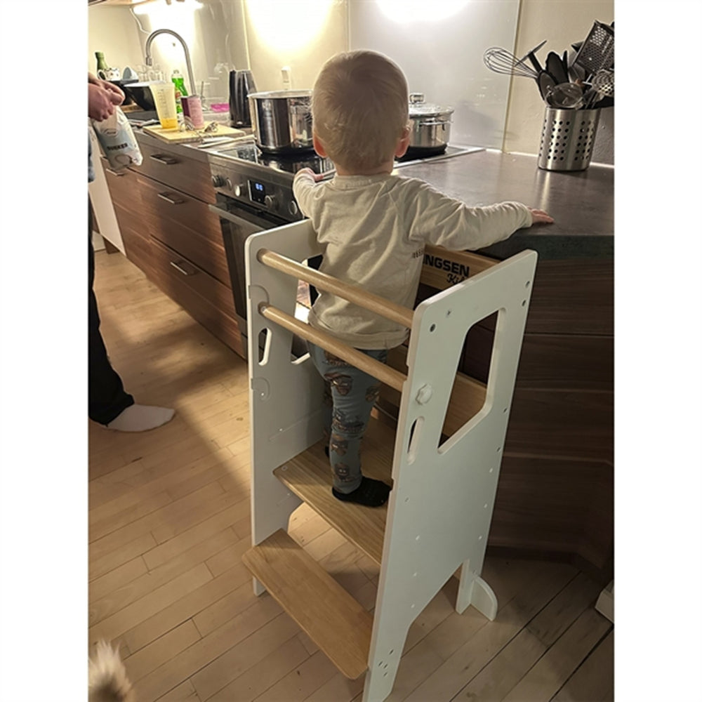Liv Læringstårn Pro Hvid - HEMMINGSEN Kids
