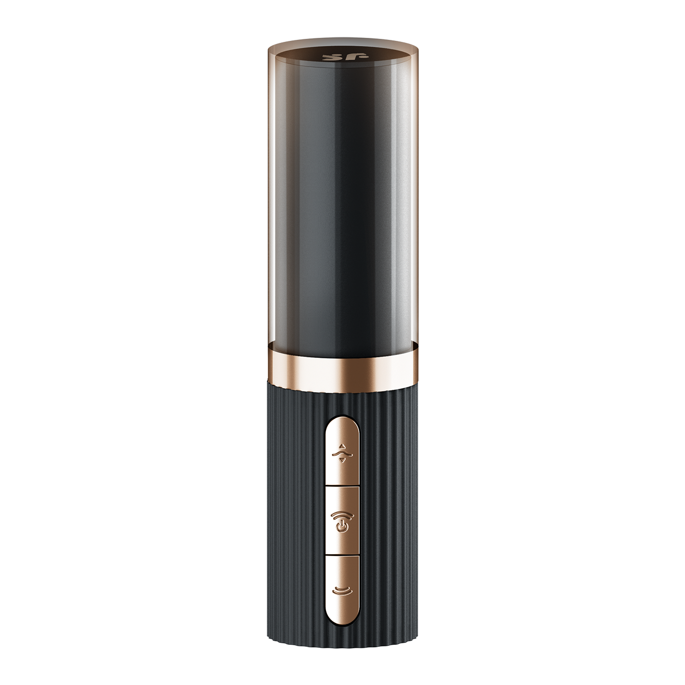 Pro 2 Kiss Druckwellen Vibrator (4061504078601) - Schwarz / Rot