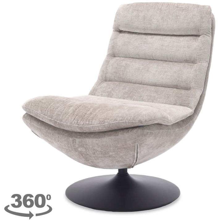 Fauteuil Ice Grey Marano B77 x D100 x H95 cm
