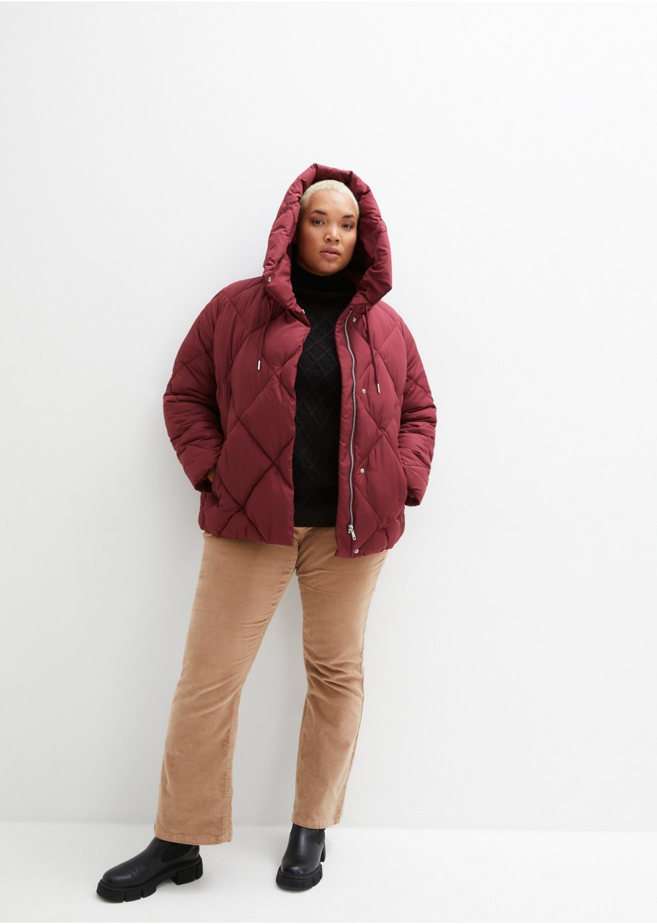 Veste matelassée à capuche