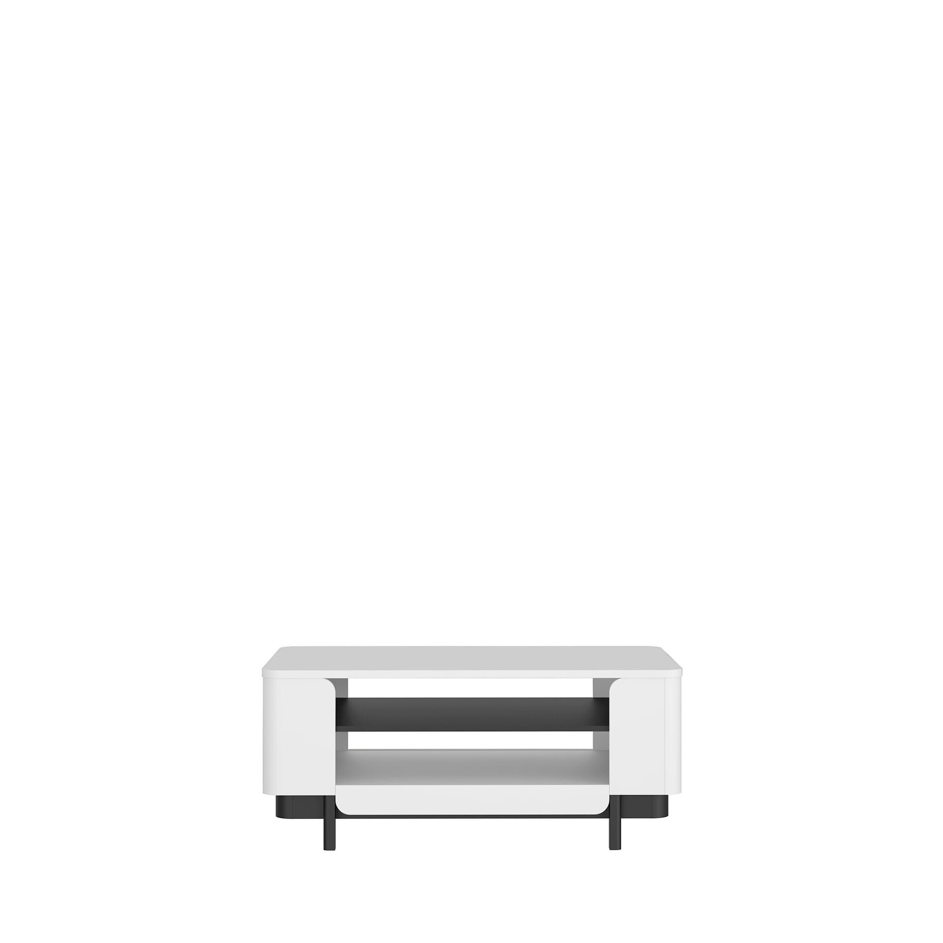 Couchtisch VODOL 115x50 cm Sand/Schwarz