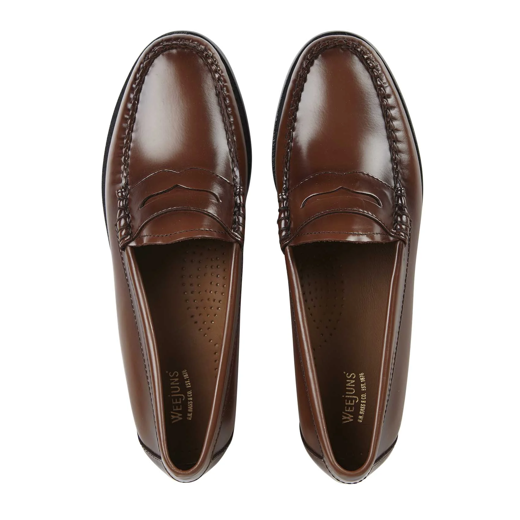 Mocassins en cuir| Marron