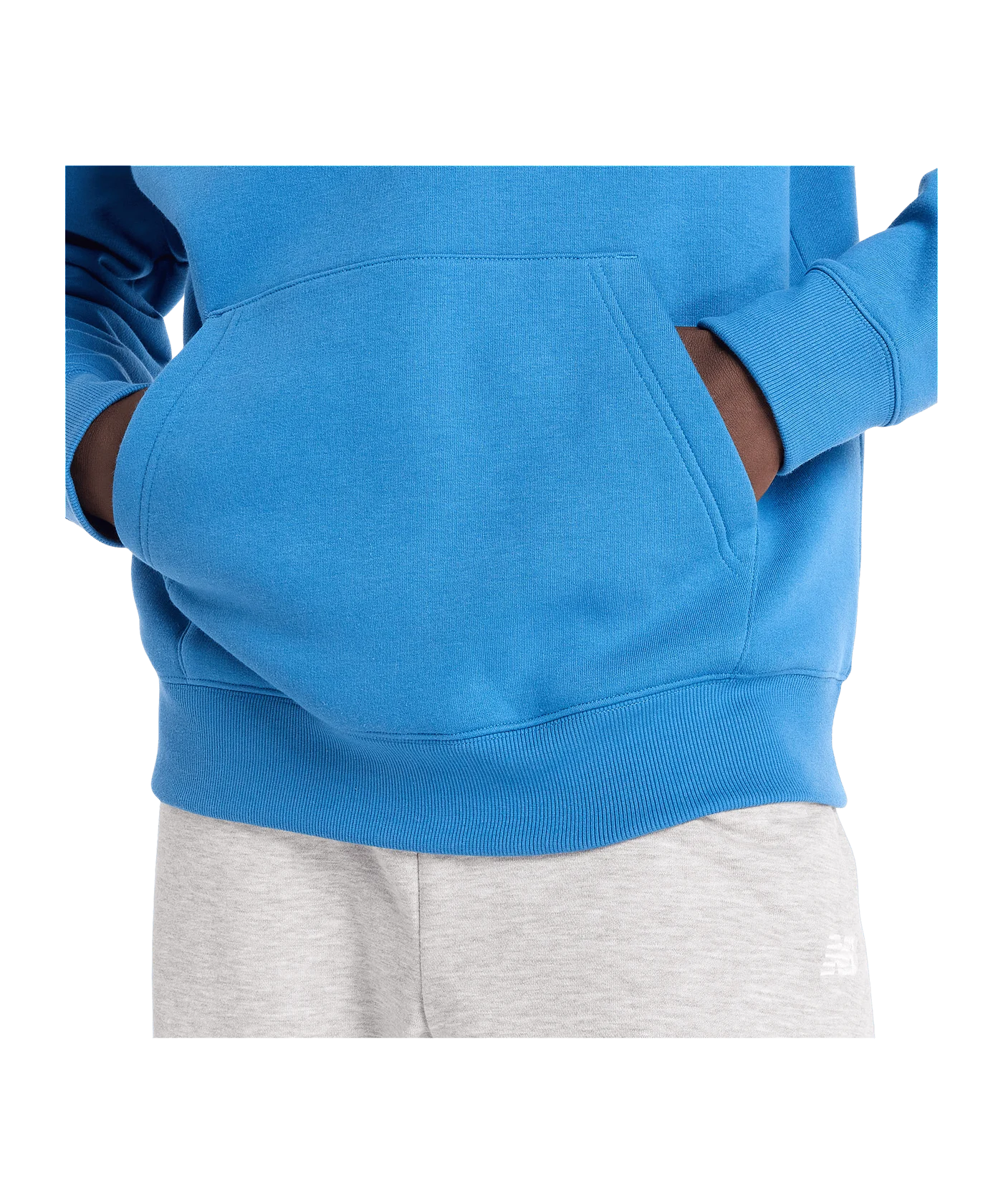 New Balance Sport Essentials Fleece Hoody Blau FBEU