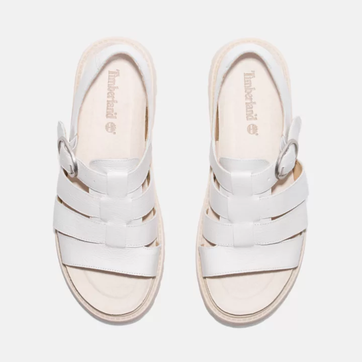 Sandale Clairemont Way Fisherman pour femme en blanc