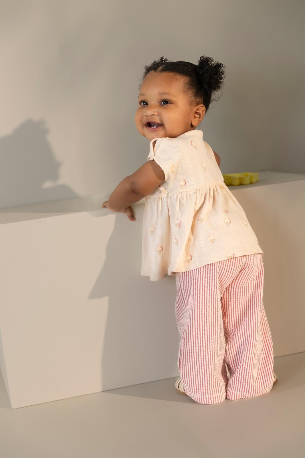 Noppies Baby Broek straight fit - Poinsettia