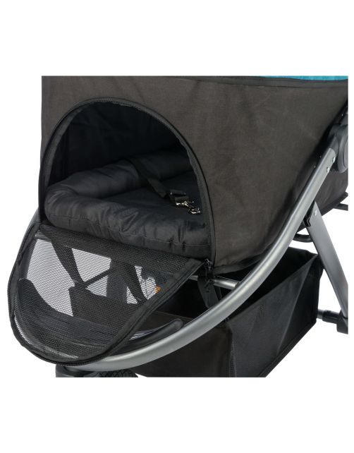 Trixie Buggy - Hondentrolley - 60x112x120 cm Zwart Petrol