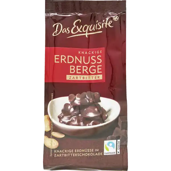 Erdnussberge Zartbitter